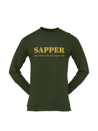 Thumbnail for Sapper T-shirt - You Fear 'Em, We Clear 'Em (Men)