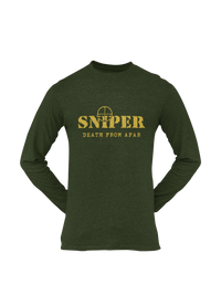 Thumbnail for Sniper T-shirt - Sniper, Death From Afar (Men)