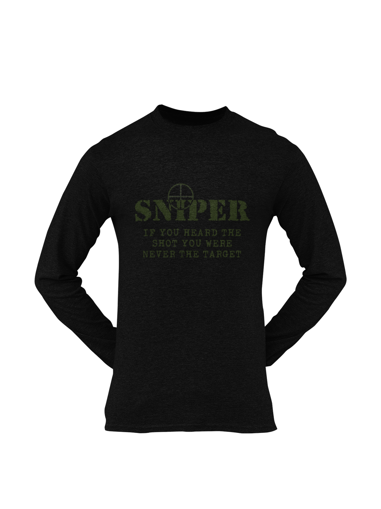 Sniper T-shirt - Sniper, If You Heard The Shot..... (Men)