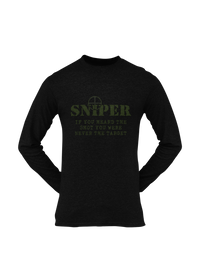 Thumbnail for Sniper T-shirt - Sniper, If You Heard The Shot..... (Men)