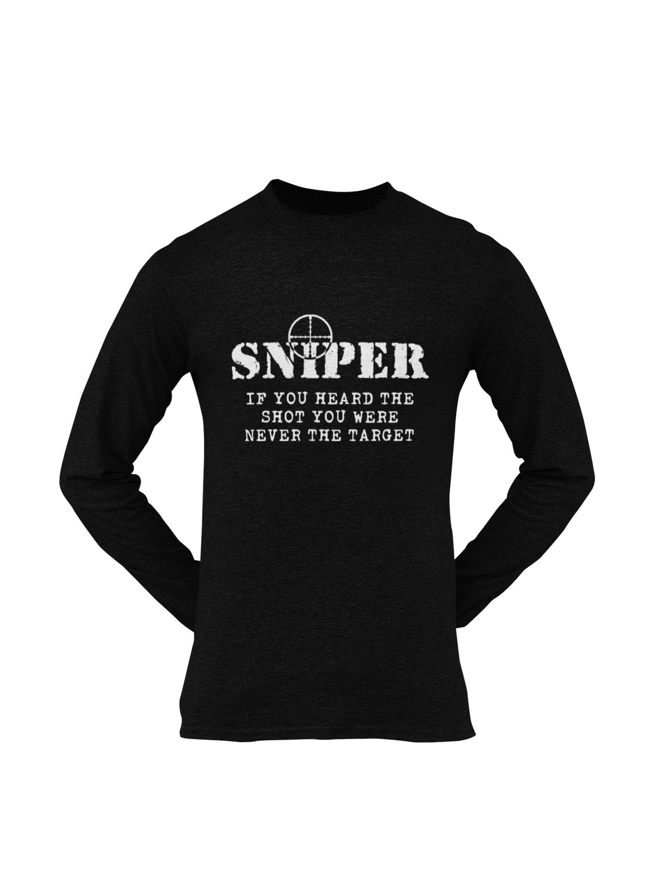 Sniper T-shirt - Sniper, If You Heard The Shot..... (Men)