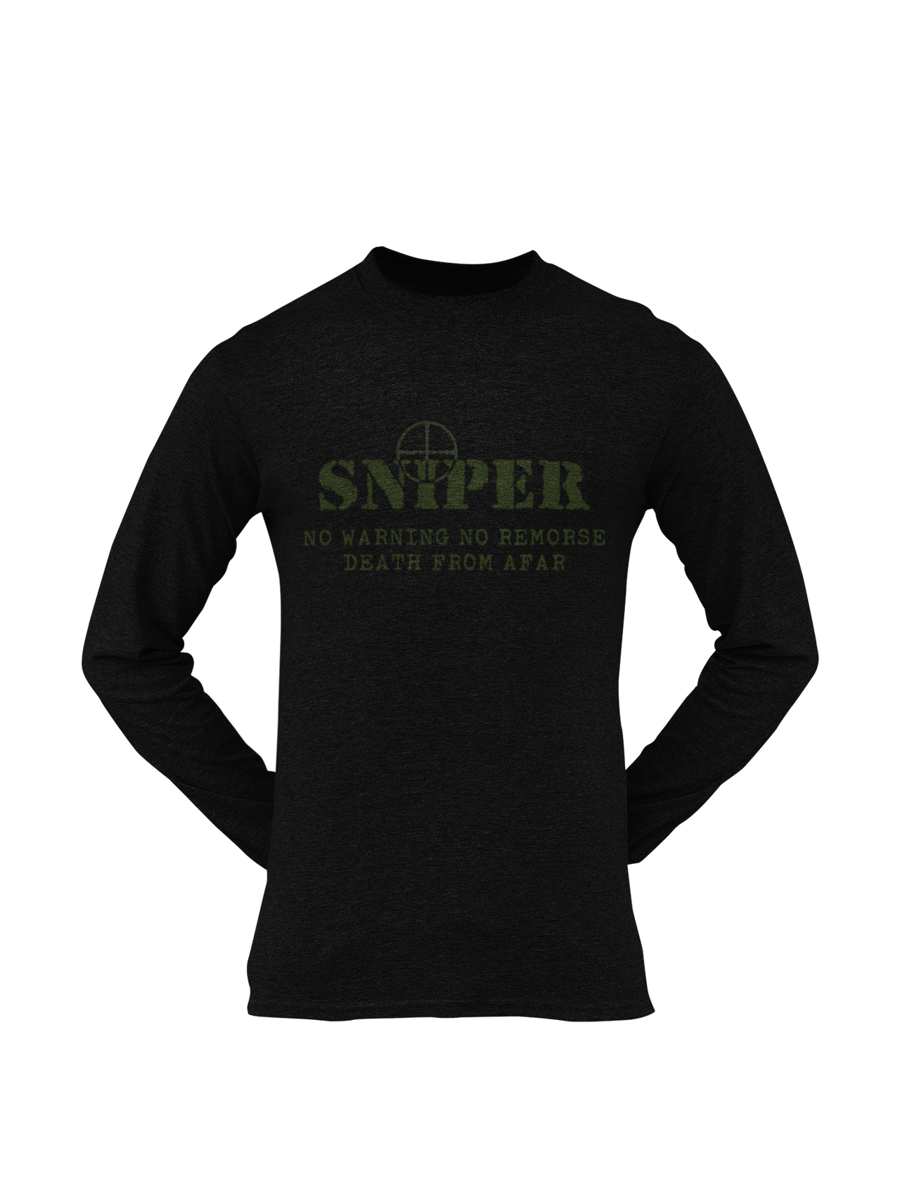 Sniper T-shirt - Sniper, No Warning, No Remorse..... (Men)