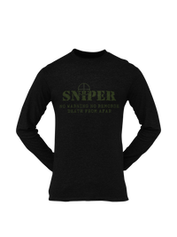 Thumbnail for Sniper T-shirt - Sniper, No Warning, No Remorse..... (Men)
