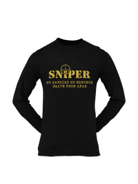 Thumbnail for Sniper T-shirt - Sniper, No Warning, No Remorse..... (Men)
