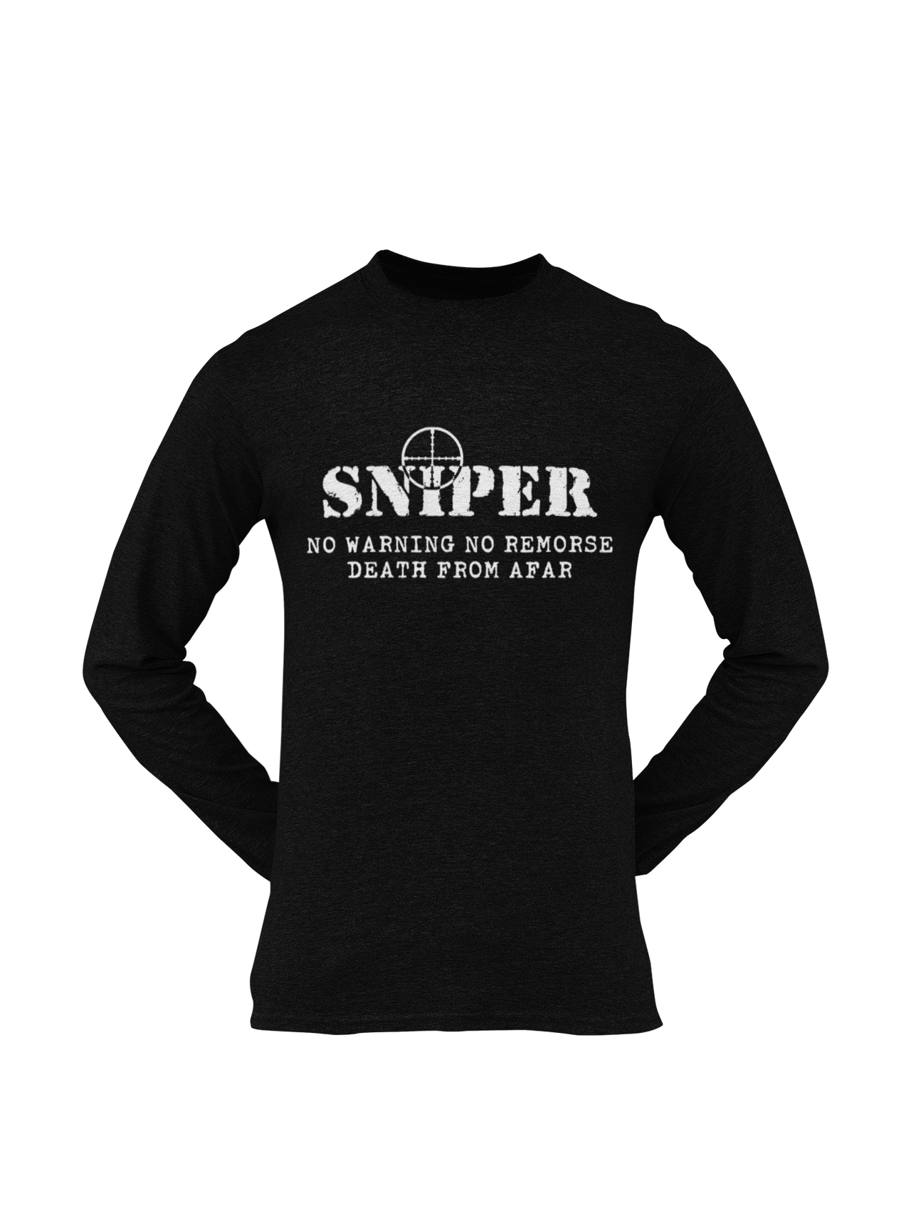 Sniper T-shirt - Sniper, No Warning, No Remorse..... (Men)