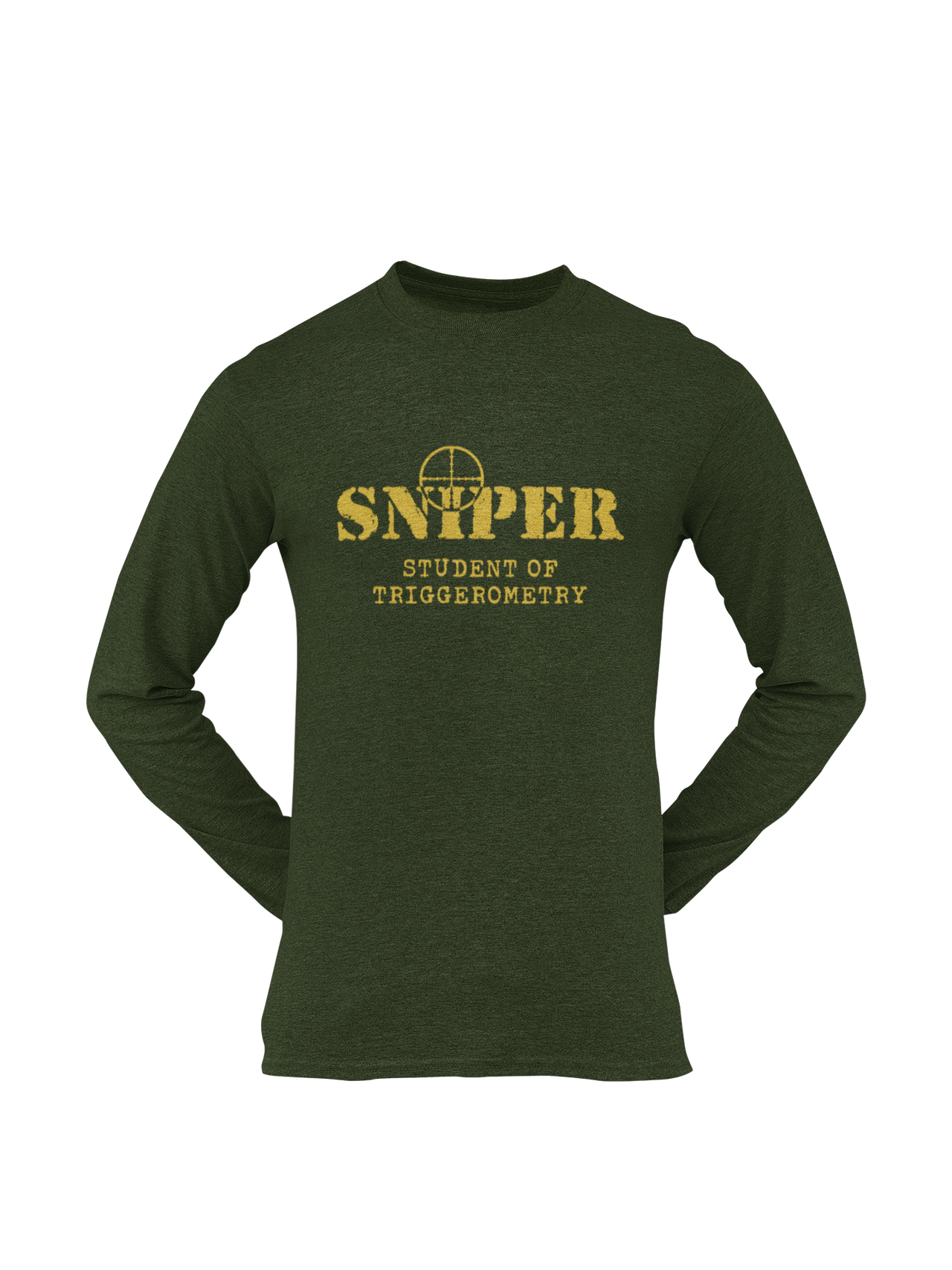 Sniper T-shirt - Sniper, Student of Triggerometry (Men)