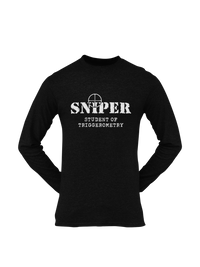 Thumbnail for Sniper T-shirt - Sniper, Student of Triggerometry (Men)