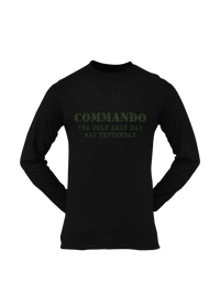 Thumbnail for Commando T-shirt - Commando - The Only Easy Day Was Yesterday (Men)