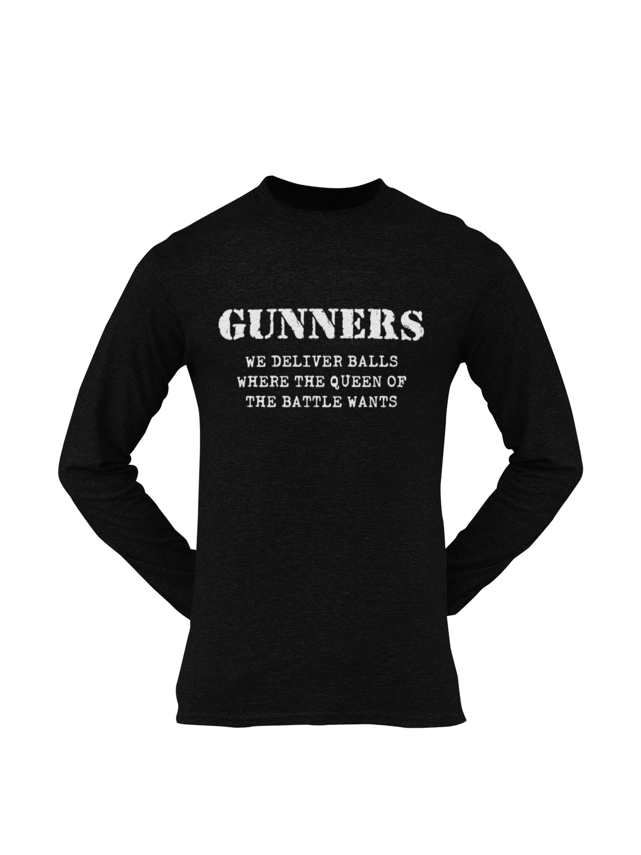 Gunner T-shirt - We Deliver Balls..... (Men)