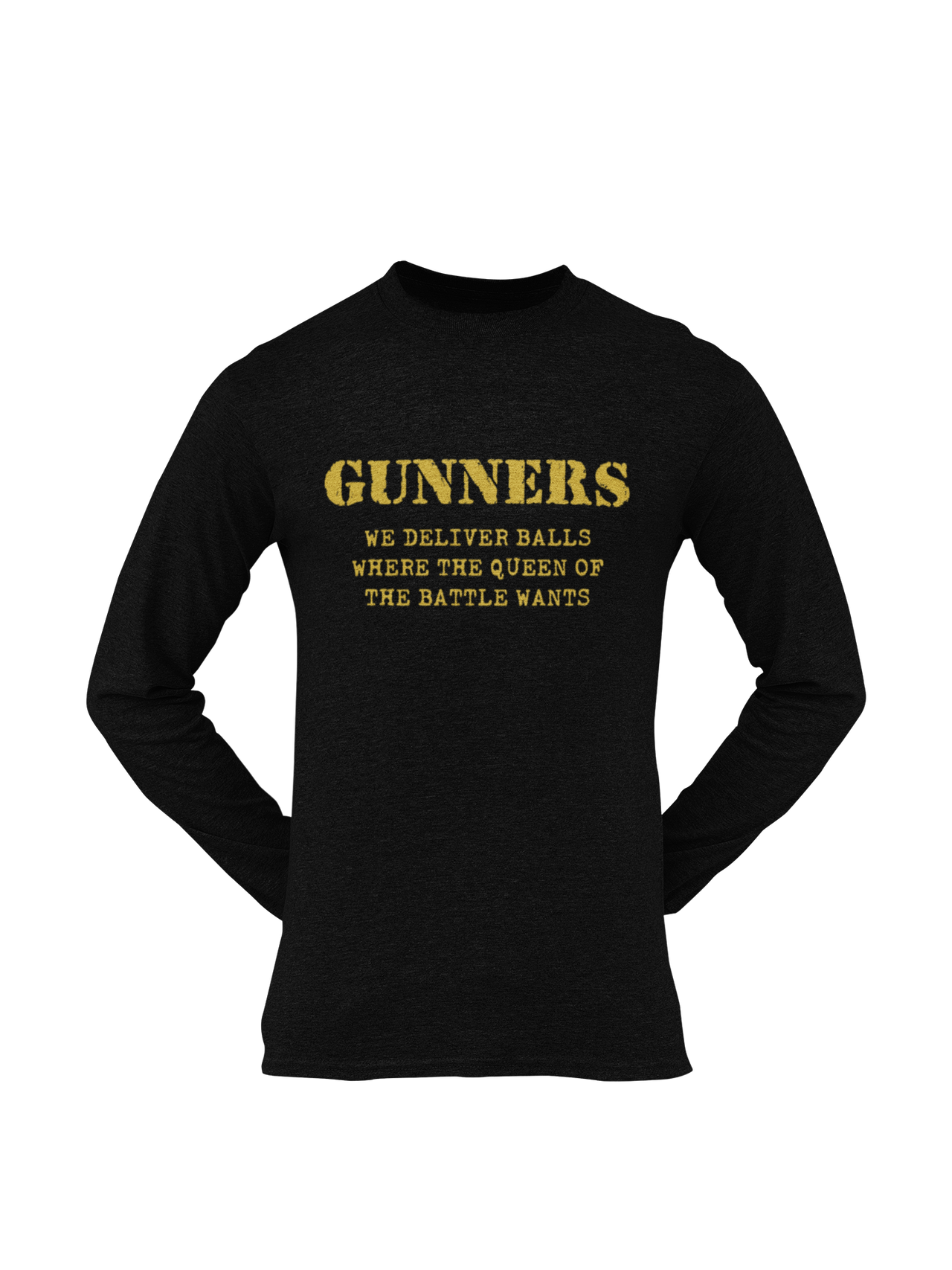 Gunner T-shirt - We Deliver Balls..... (Men)