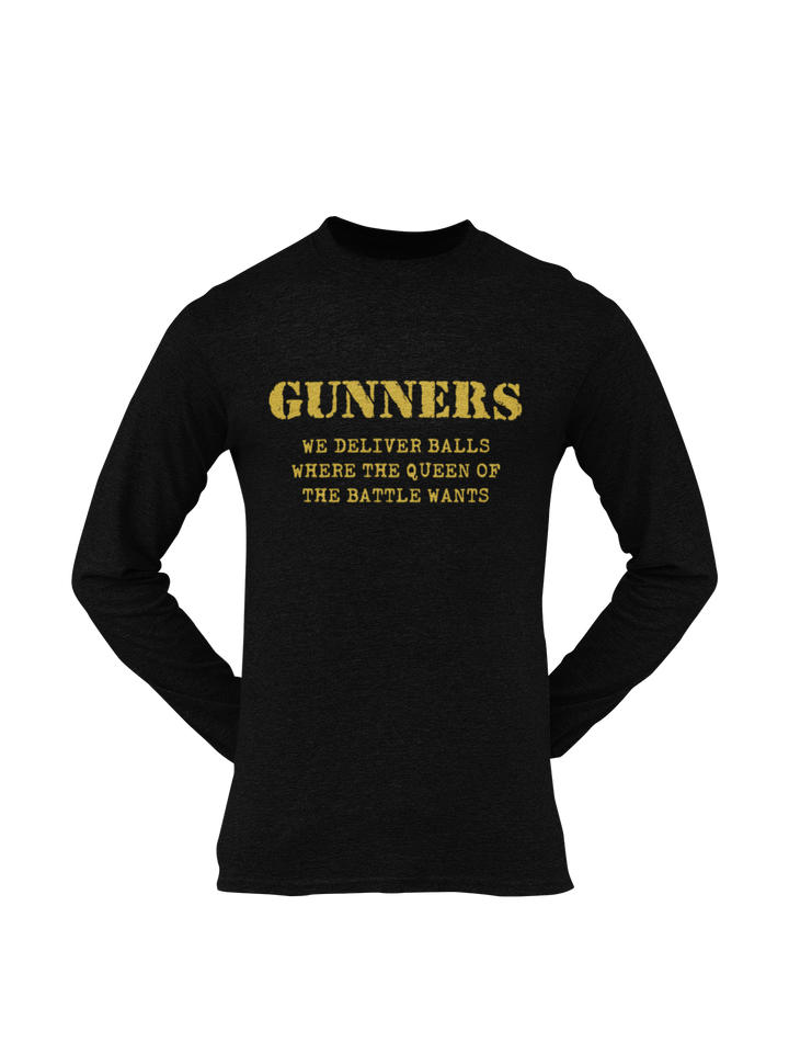 Gunner T-shirt - We Deliver Balls..... (Men)