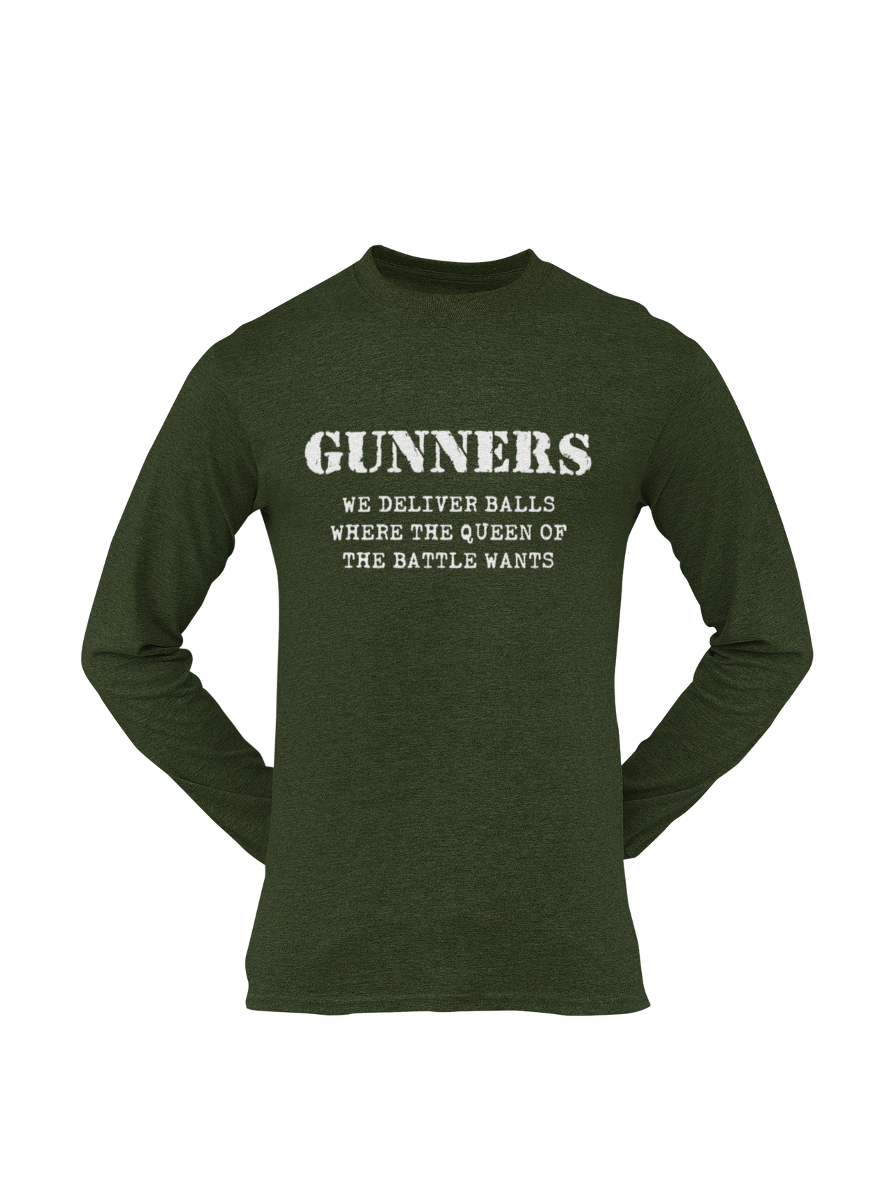 Gunner T-shirt - We Deliver Balls..... (Men)