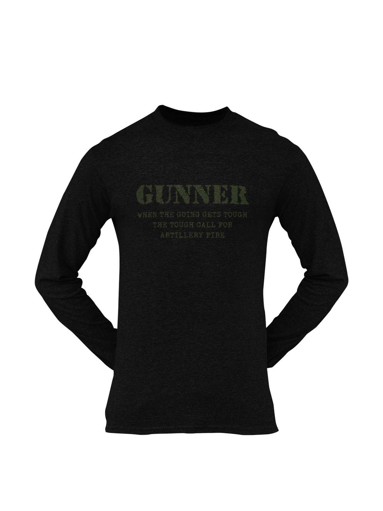 Gunner T-shirt - When the Going Gets Tough..... (Men)