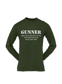 Thumbnail for Gunner T-shirt - When the Going Gets Tough..... (Men)