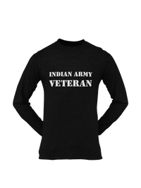Thumbnail for Military T-shirt - Indian Army Veteran (Men)