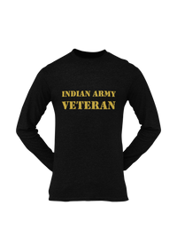 Thumbnail for Military T-shirt - Indian Army Veteran (Men)