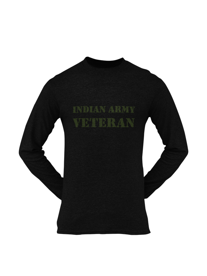 Military T-shirt - Indian Army Veteran (Men)