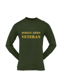 Thumbnail for Military T-shirt - Indian Army Veteran (Men)