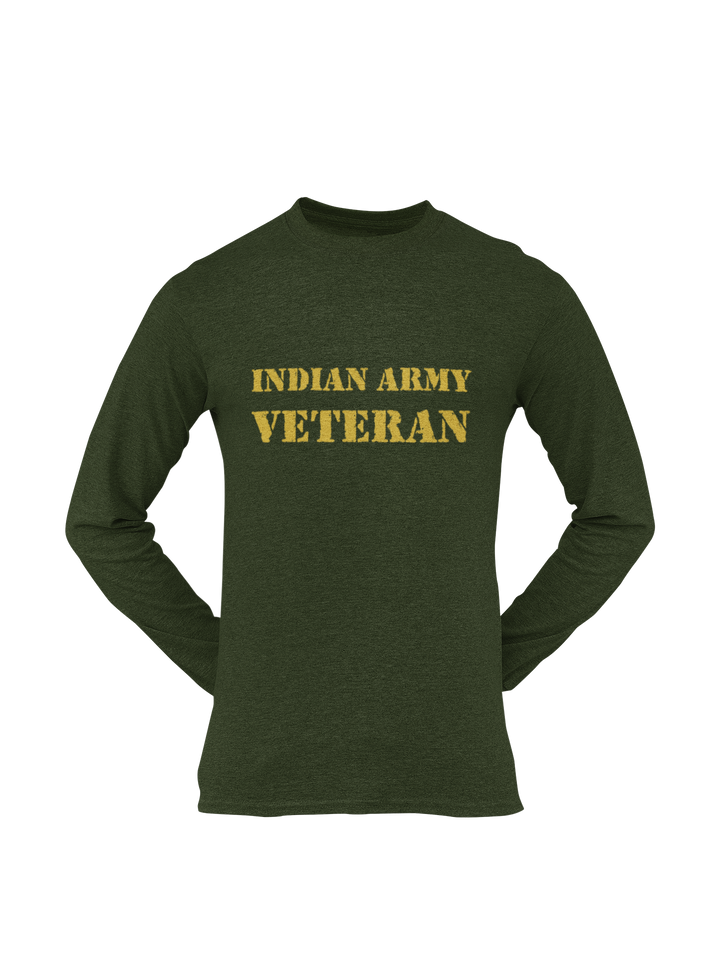 Military T-shirt - Indian Army Veteran (Men)