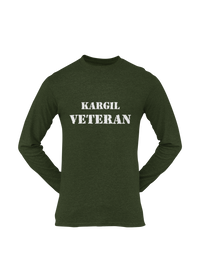 Thumbnail for Military T-shirt - Kargil Veteran (Men)