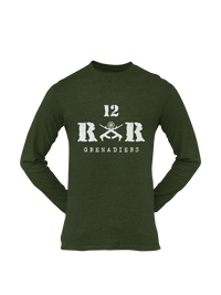 Thumbnail for Rashtriya Rifles T-shirt - 12 RR Grenadiers (Men)