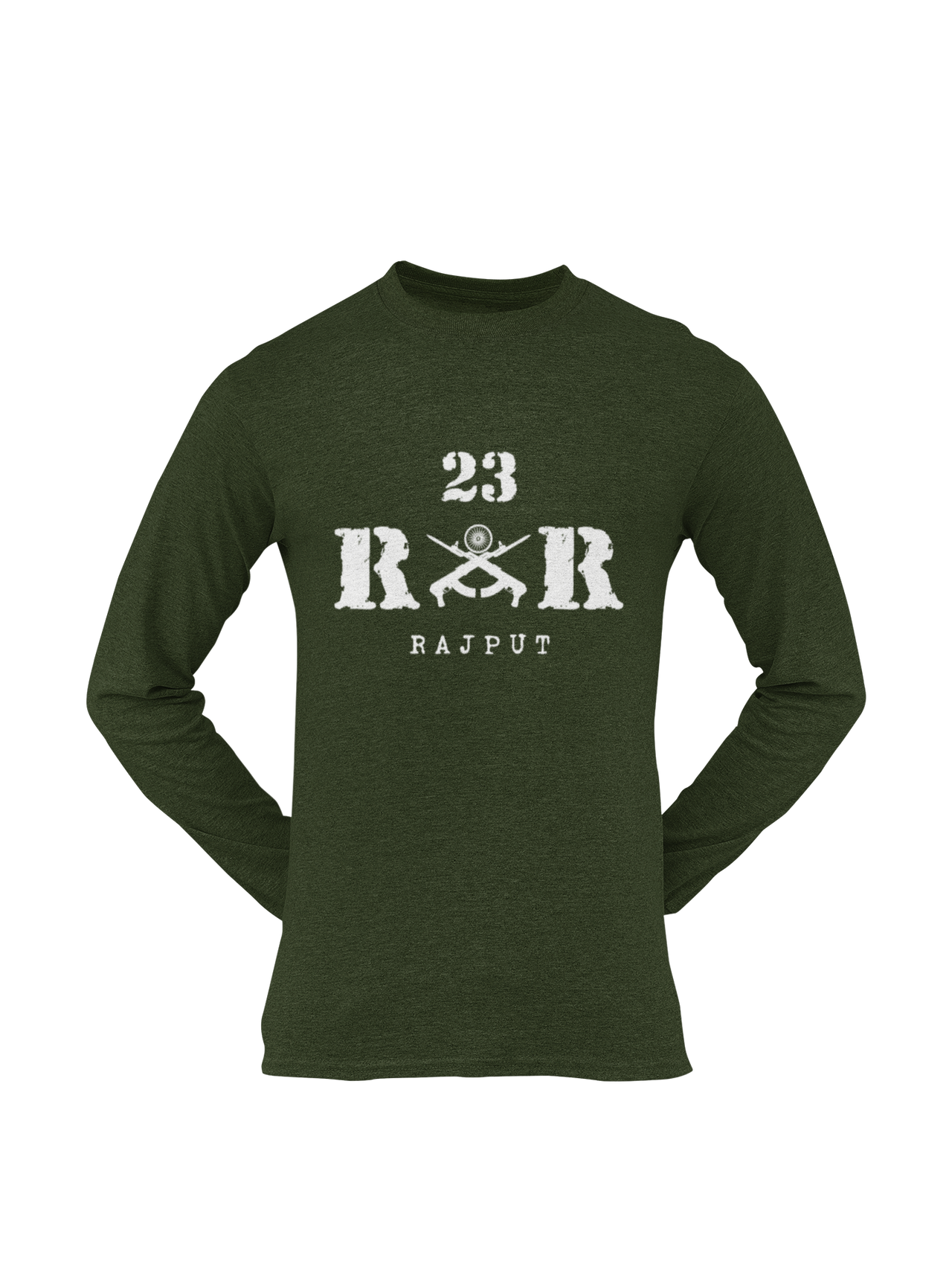 Rashtriya Rifles T-shirt - 23 RR Rajput (Men)