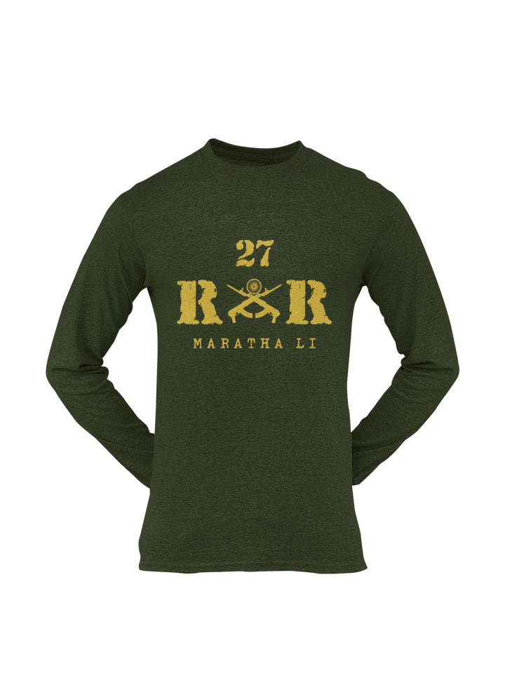 Rashtriya Rifles T-shirt - 27 RR Maratha Li (Men)