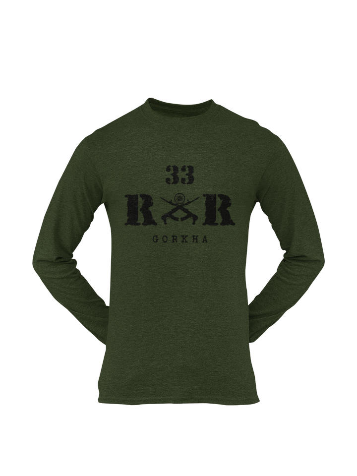 Rashtriya Rifles T-shirt - 33 RR Gorkha (Men)
