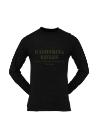 Thumbnail for Rashtriya Rifles T-shirt - Fight, Drink, Laugh & Mourn Together ( Men)