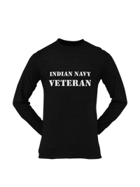 Thumbnail for Navy T-shirt - Indian Navy Veteran (Men)