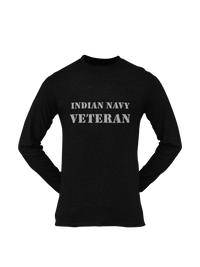 Thumbnail for Navy T-shirt - Indian Navy Veteran (Men)