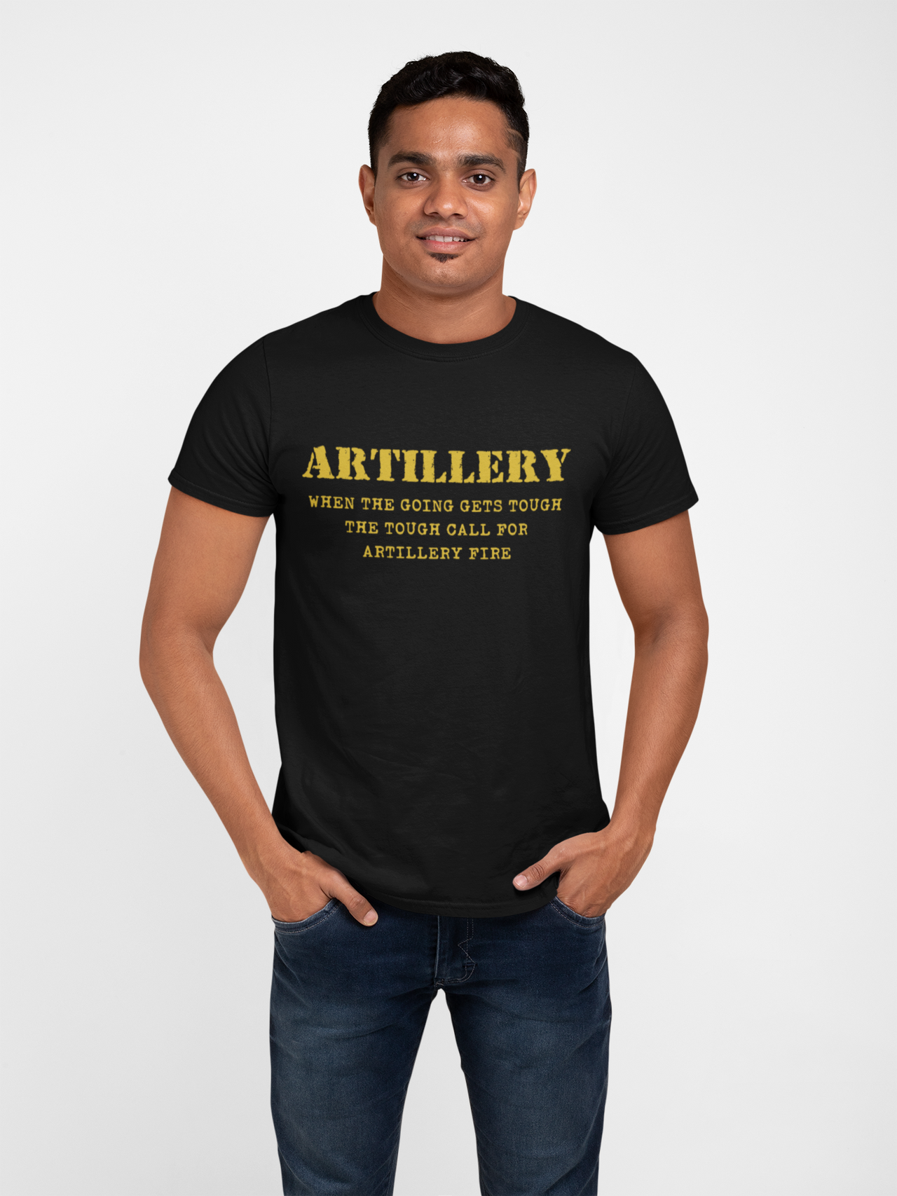 Artillery T-shirt - When the Going Gets Tough..... (Men)