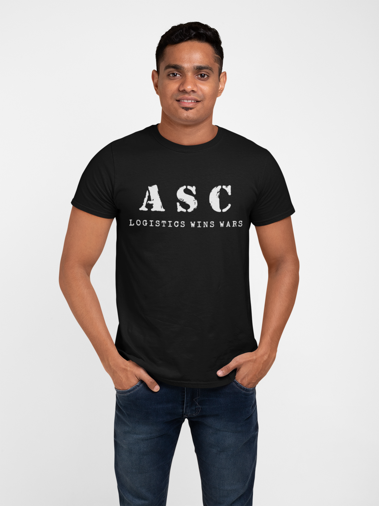 ASC T-shirt - ASC, Logistics Wins Wars (Men)