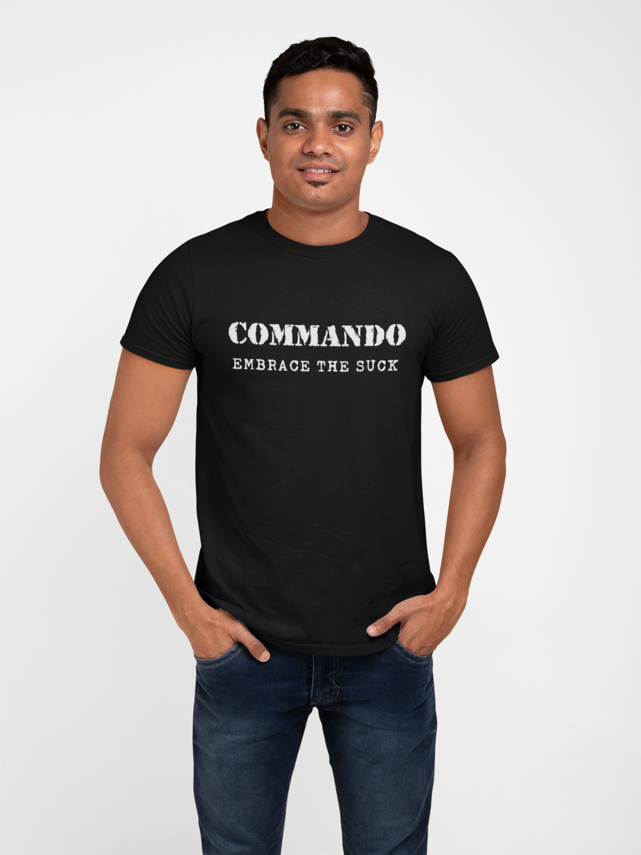 Commando T-shirt - Commando - Embrace The Suck (Men)