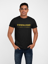 Thumbnail for Commando T-shirt - Commando - 42 Days 42 Nights (Men)