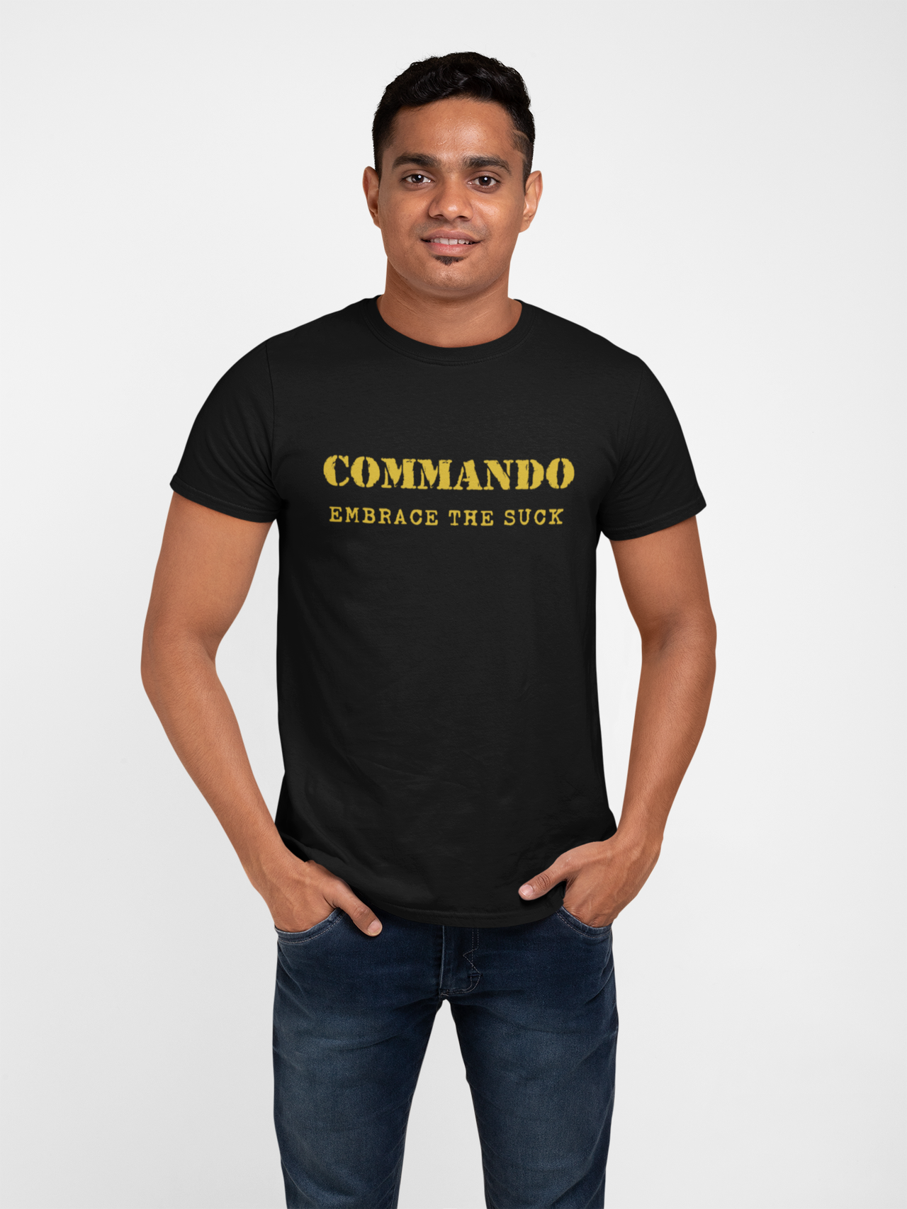 Commando T-shirt - Commando - Embrace The Suck (Men)