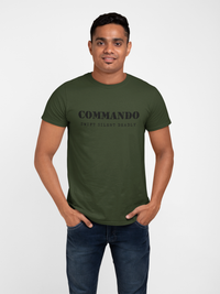 Thumbnail for Commando T-shirt - Commando - Swift Silent Deadly (Men)