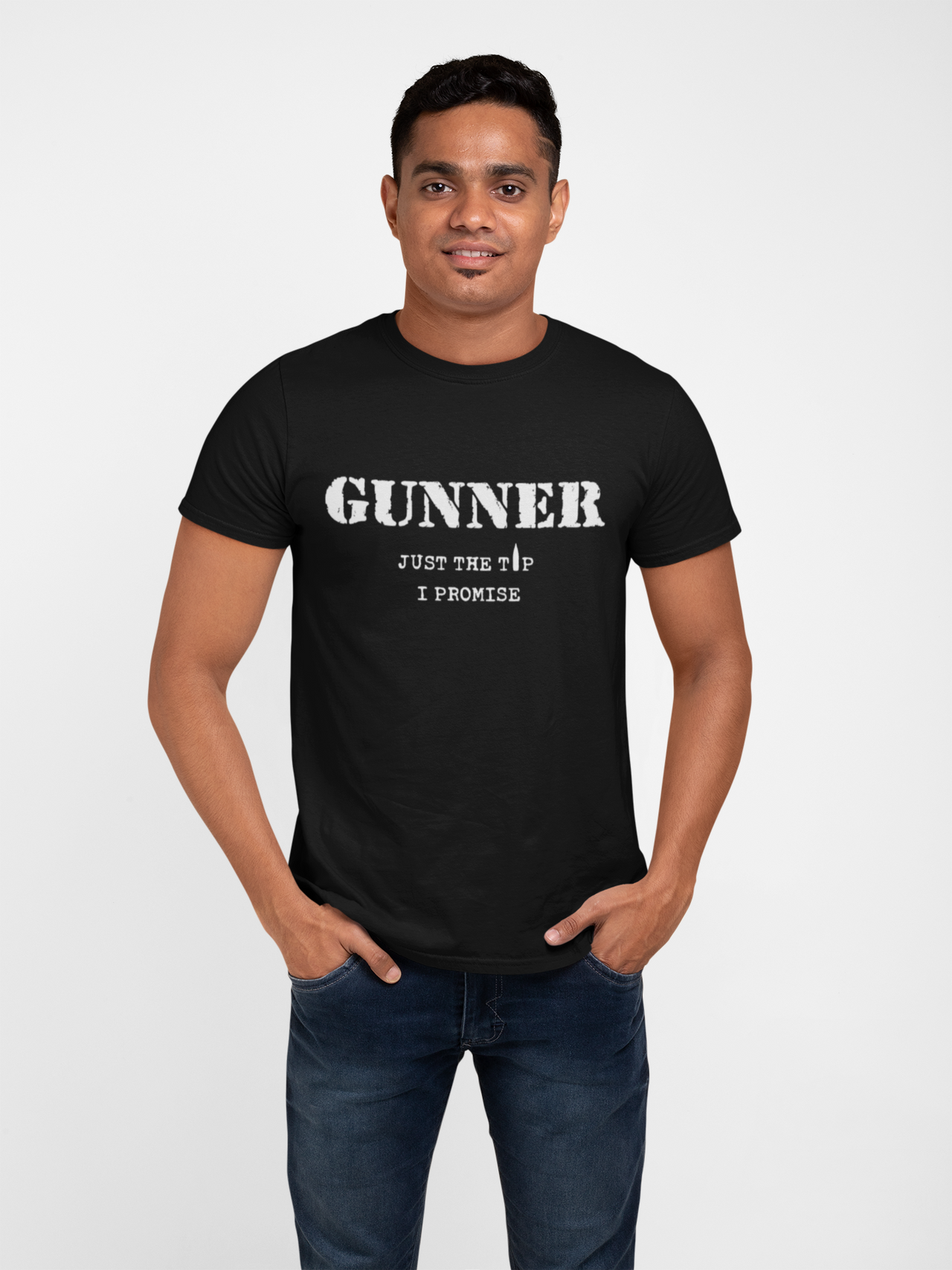 Gunner T-shirt - Just the Tip, I Promise (Men)