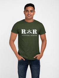 Thumbnail for Rashtriya Rifles T-shirt - RR Victor Force ( Men)