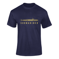 Thumbnail for Navy Word Cloud T-shirt - Submariner (Men)