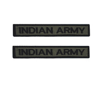 Thumbnail for New Indian Army Tape Patch (Set of 2)