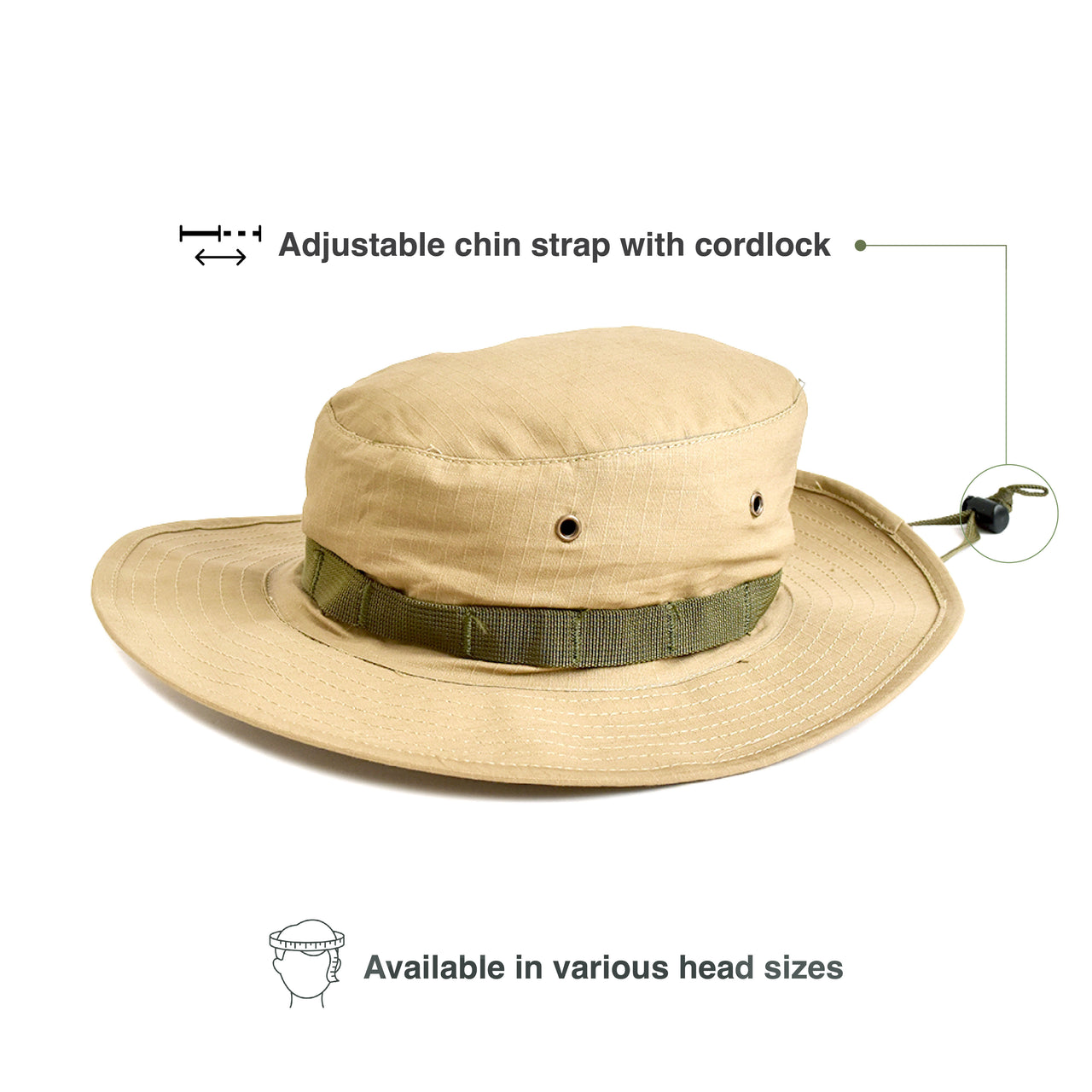 Safari Hat - Khaki