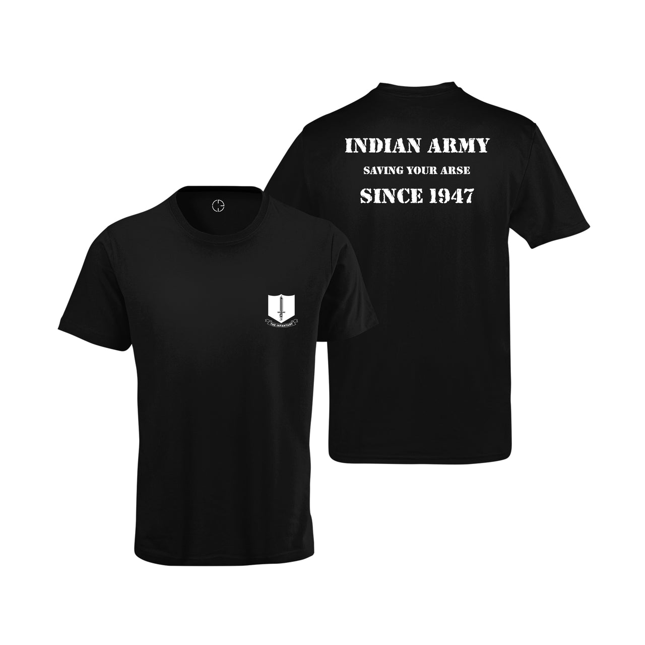Infantry T-shirt - Indian Army Since 1947 (Men)