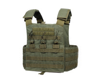 Thumbnail for Tactical Bullet Proof Plate Carrier Vest (for Ordnance Issue Plates) - Olive Green