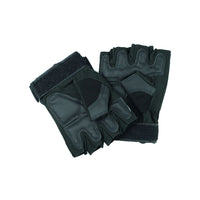 Thumbnail for Tactical Fingerless Gloves- Black