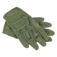 Thumbnail for Tactical Full Finger Gloves - Olive Green