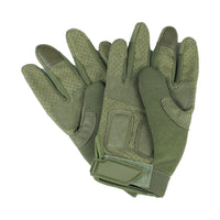 Thumbnail for Tactical Full Finger Gloves - Olive Green