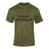 Thumbnail for Military T-shirt - Kargil Veteran (Men)