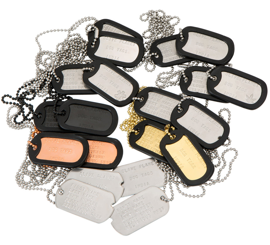 Dog Tags - A Soldier's Guide to Military ID Tags – Olive Planet