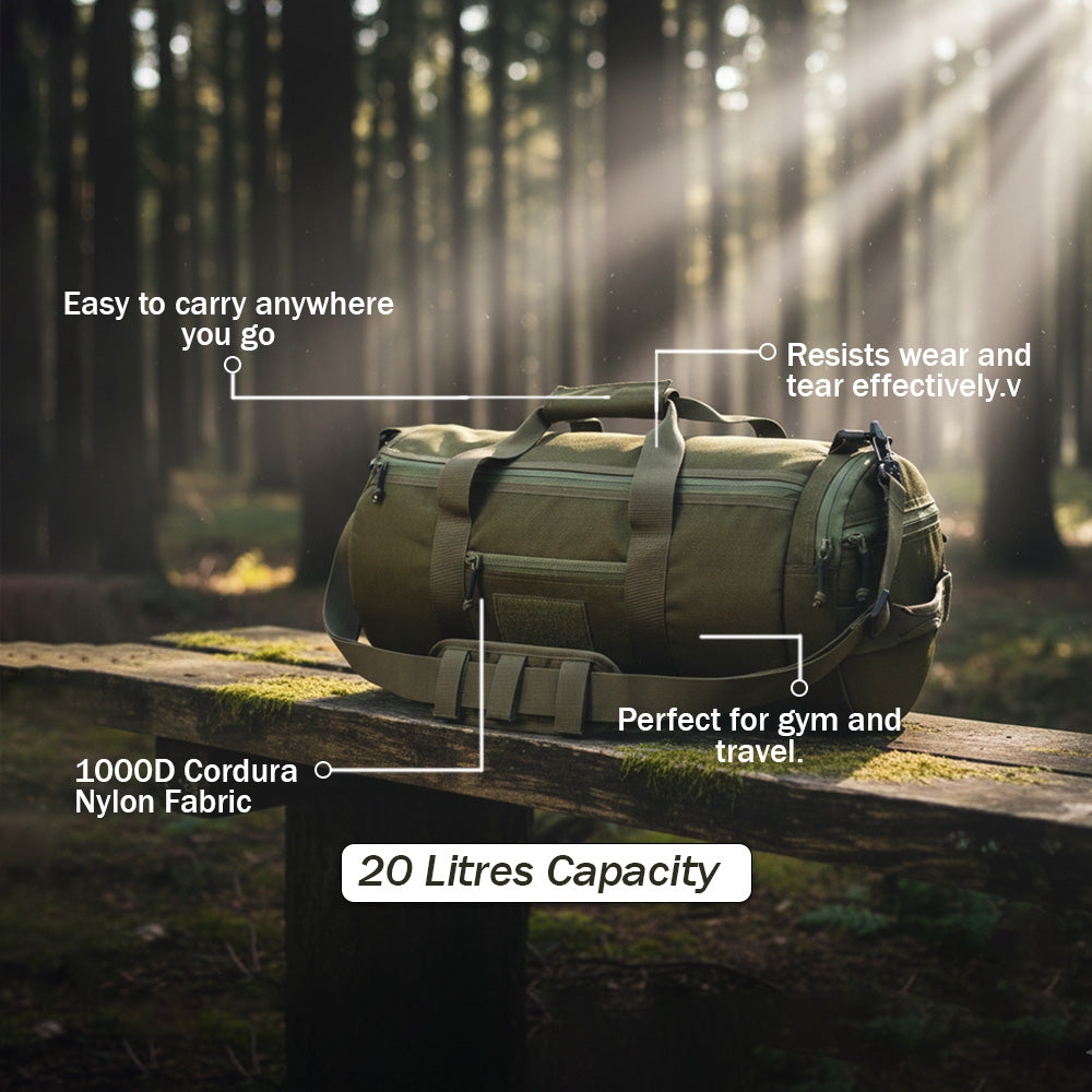 Tactical Traveler Duffle Bag - 20 Liters